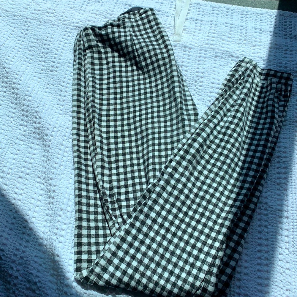 Plaid pants